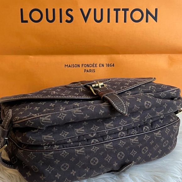 Louis Vuitton Mini Lin Saumur Ebene - Picture 8 of 13